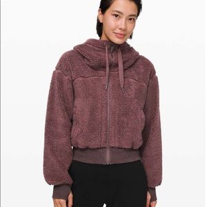SHORT SWEET AND SHERPA JACKET - Reversible